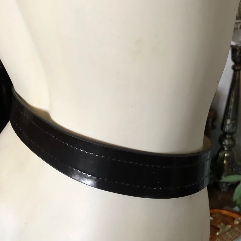 Black Leather Belt